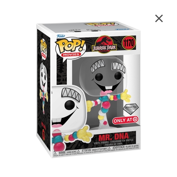 Funko Pop - Jurassic Park Mr. DNA (Diamond Glitter)